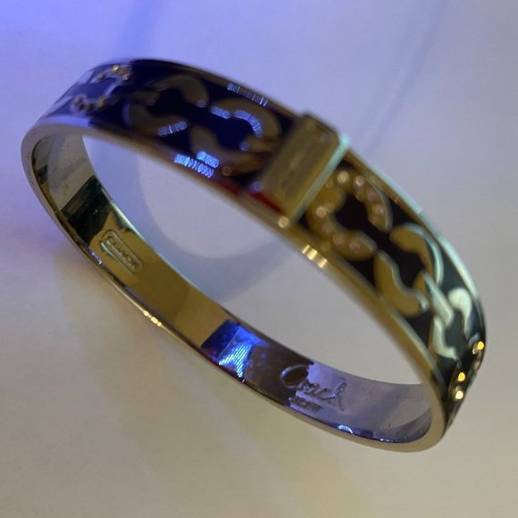 Coach Crystal Bangle Bracelet - Picture 2 of 5